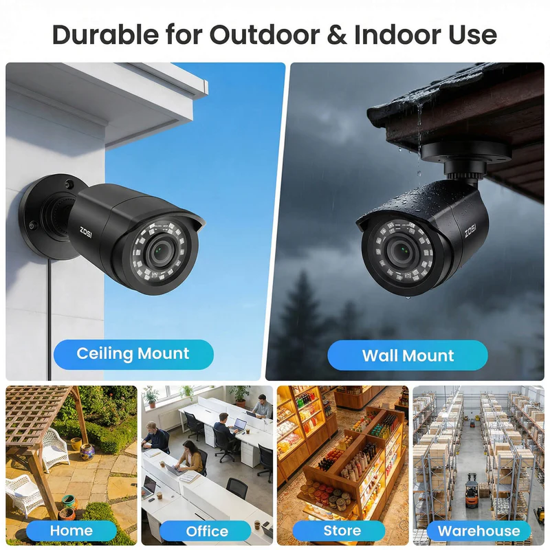 ZOSI 8CH 1080P System